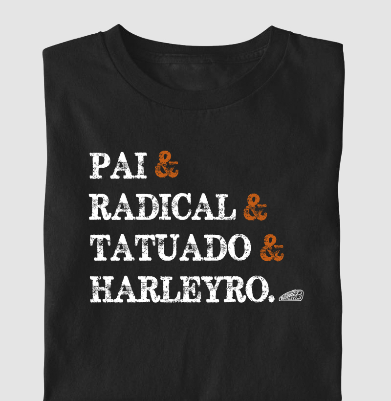 Pai Radical Tatuado Harleyro