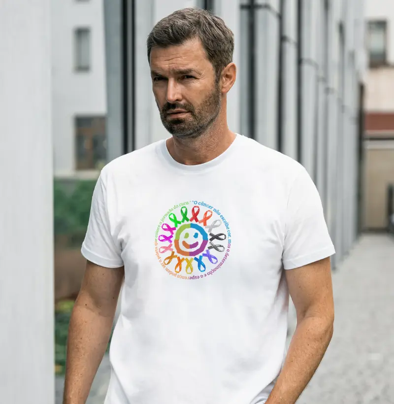 Camiseta Cirinho Sorrindo!! Combate ao Cancêr!!