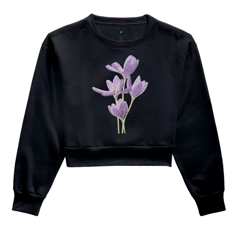 Lavanda - Cropped Moletom