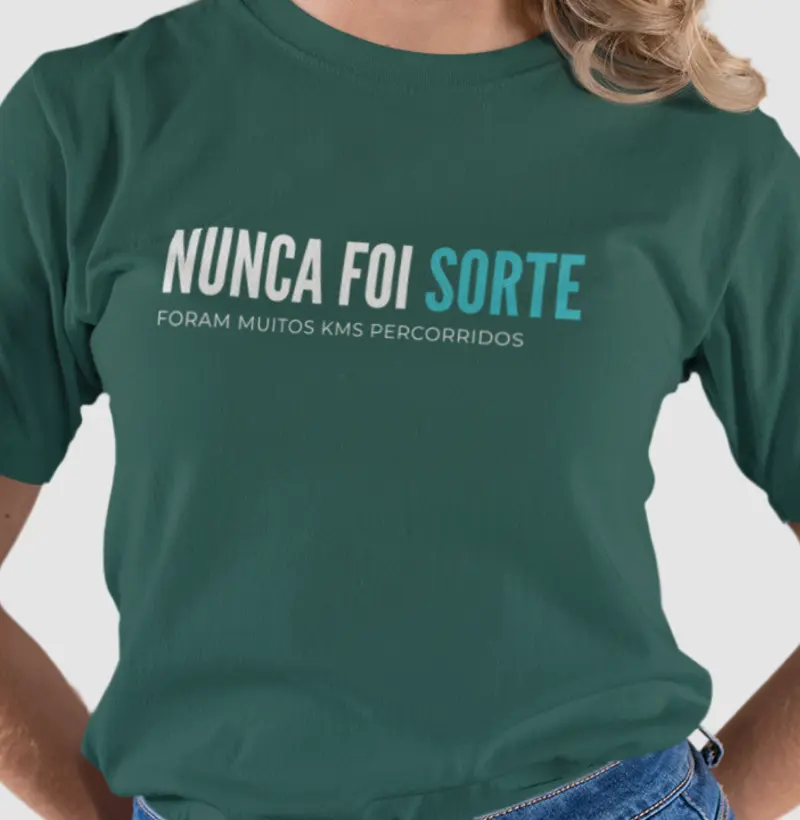 Nunca foi sorte