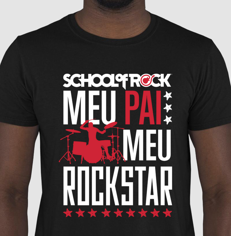 PAI ROCKSTAR BATERISTA