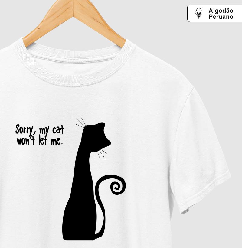 Sorry, meu gato não deixa