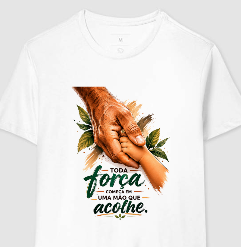 Mãos que acolhem