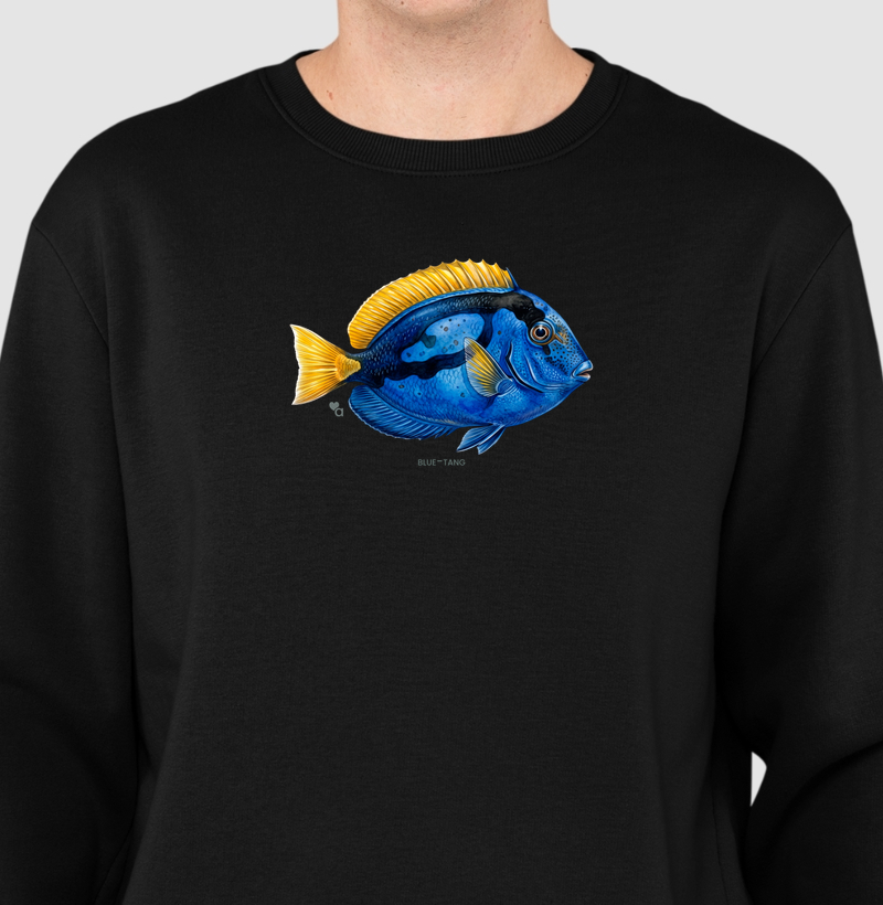 Peixes - Blue Tang - Moletom Suéter