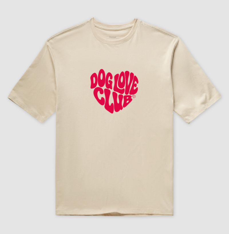 Dog Love Club - Camiseta Oversized