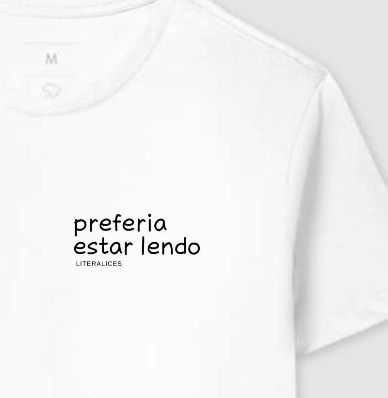 Preferia estar lendo (de bolso)