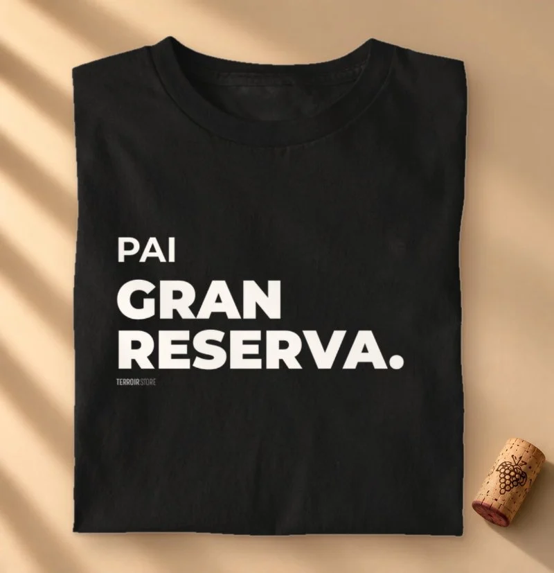 Camiseta Vinho - Pai Gran Reserva