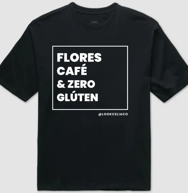 Flores, Café e Zero Glúten