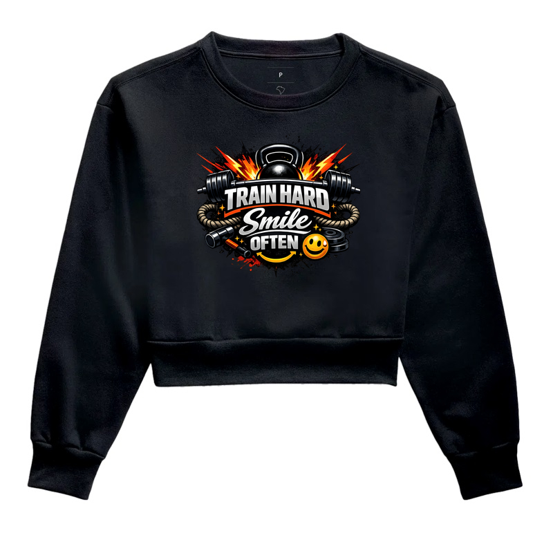 Camiseta CrossFit Train Hard