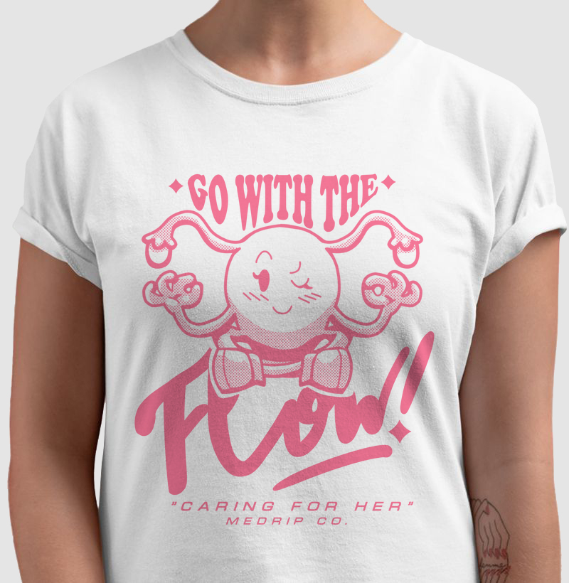 Go with the Flow Camiseta