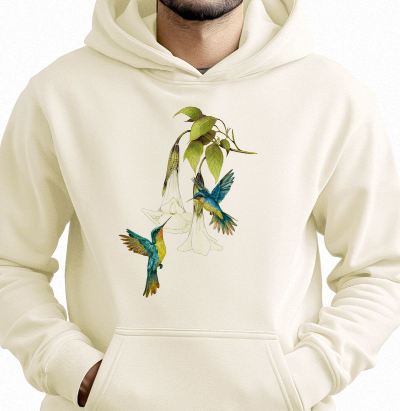 Beija-Flor Copo de Leite - Moletom Hoodie