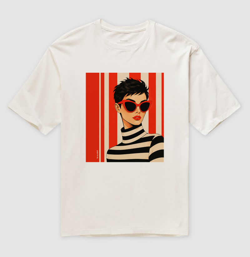 Tainá - Oversized - Camiseta Oversized