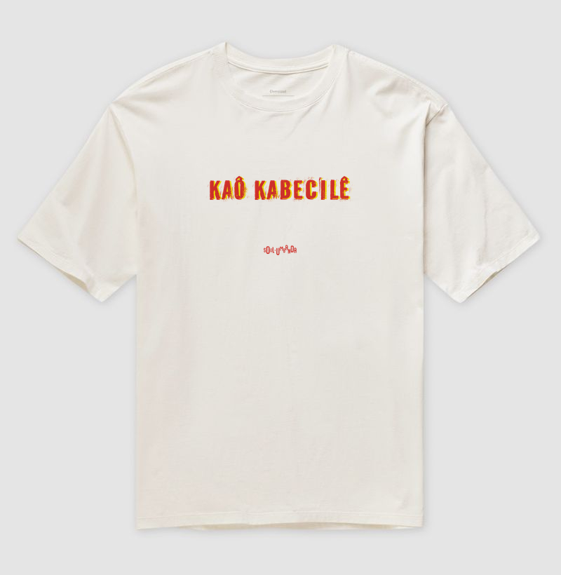 oversized XANGÔ saudação unissex