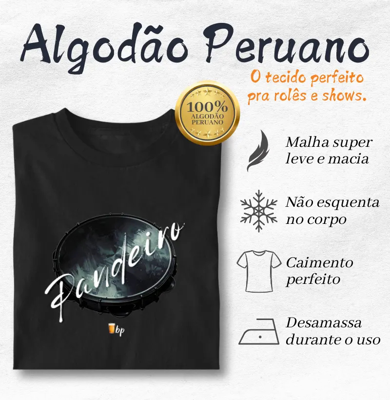 Pandeiro - com escrita