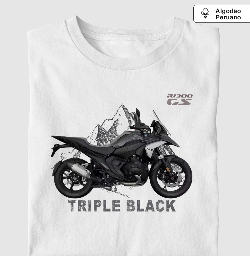 Supreme BMW R 1300 GS Triple Black (tecido algodão peruano)