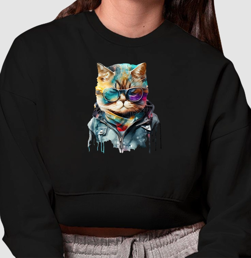 Bad Boy - Moletom Crooped