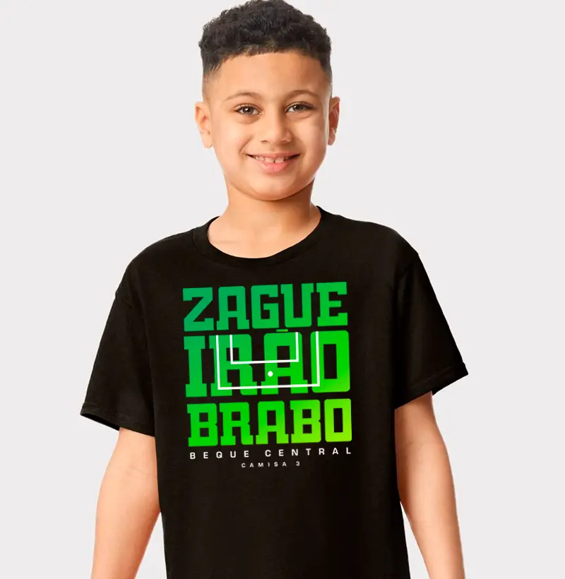 Camiseta Zagueirão Brabo - Kids