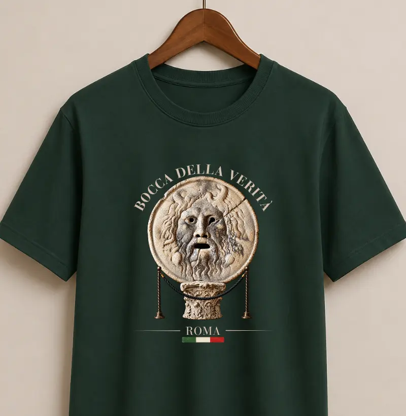 Bocca della Verità - ROMA - Camiseta