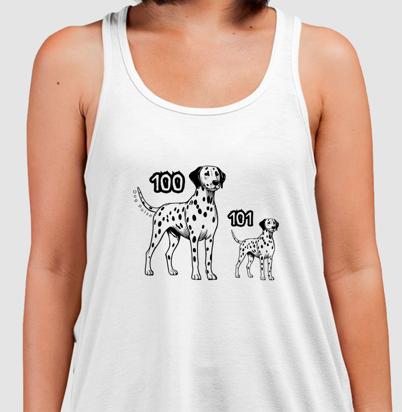 Camiseta Regata Dog Pulse - Dálmata 101 Vibes