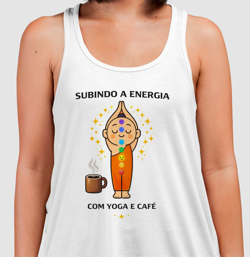 Subindo a Energia com Café e Yoga