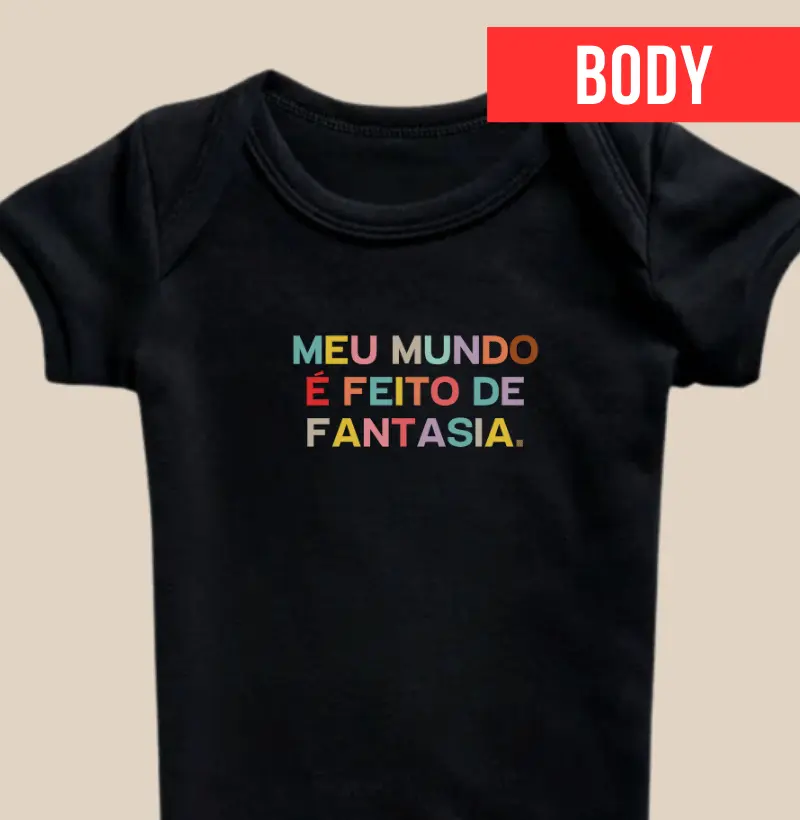 Meu mundo é feito de fantasia