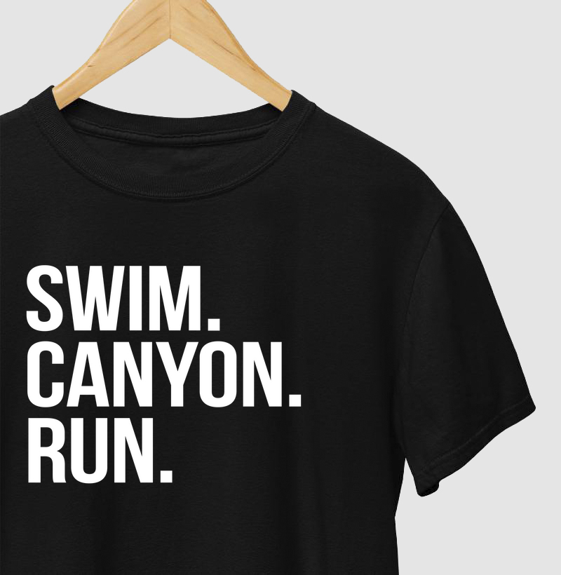 SWIM, CANYON, RUN