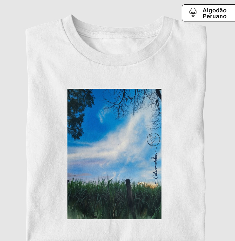 Céu Azul de Verão (aquarela)