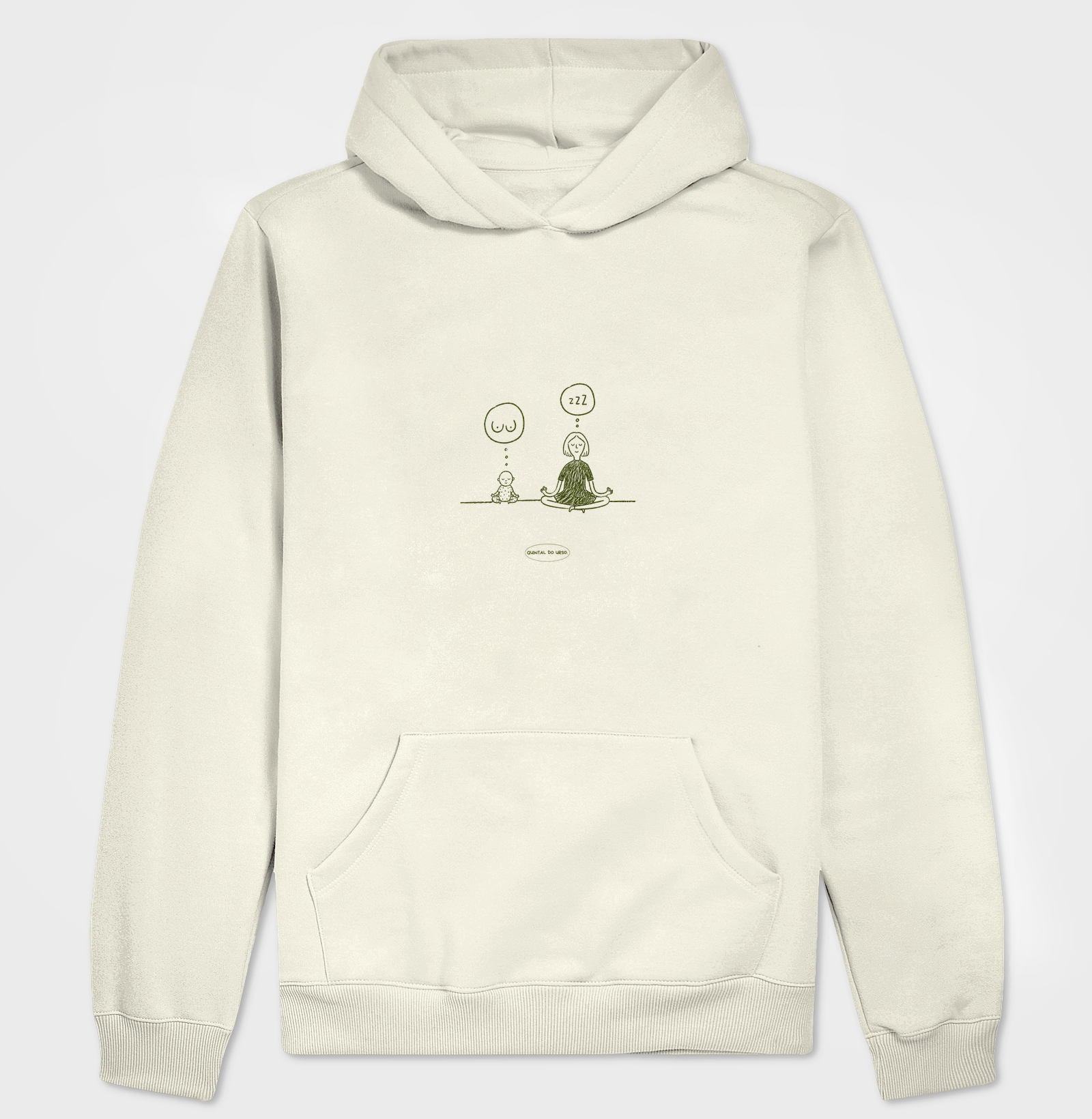 Camiseta pensamento de mãe, pensamento de bebê