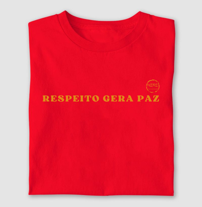 Camiseta KIRI - Respeito Gera Paz 2