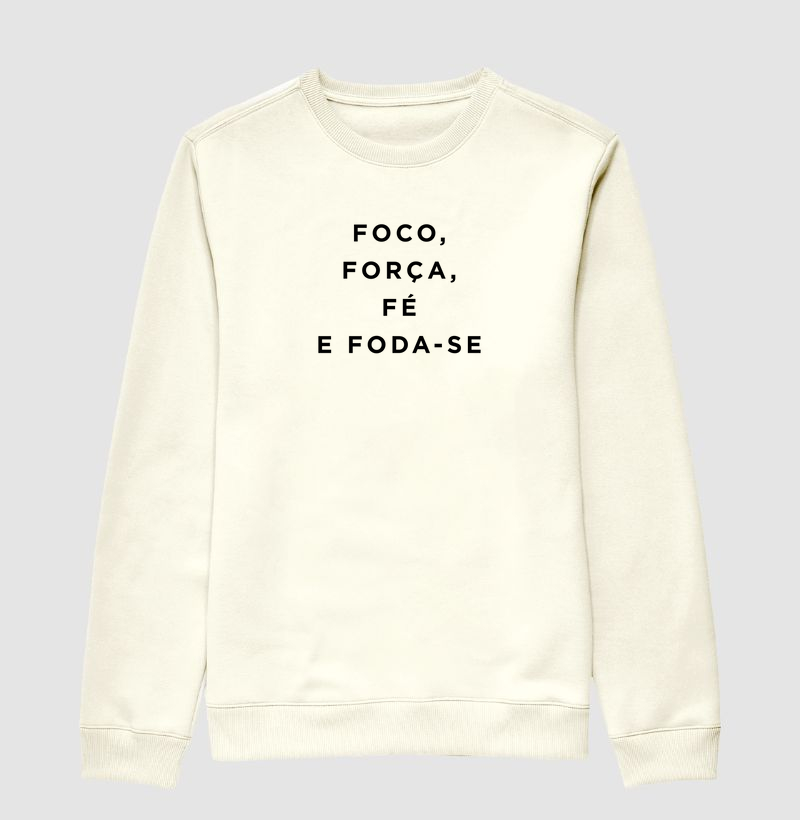 Força, foco, fé e foda-se