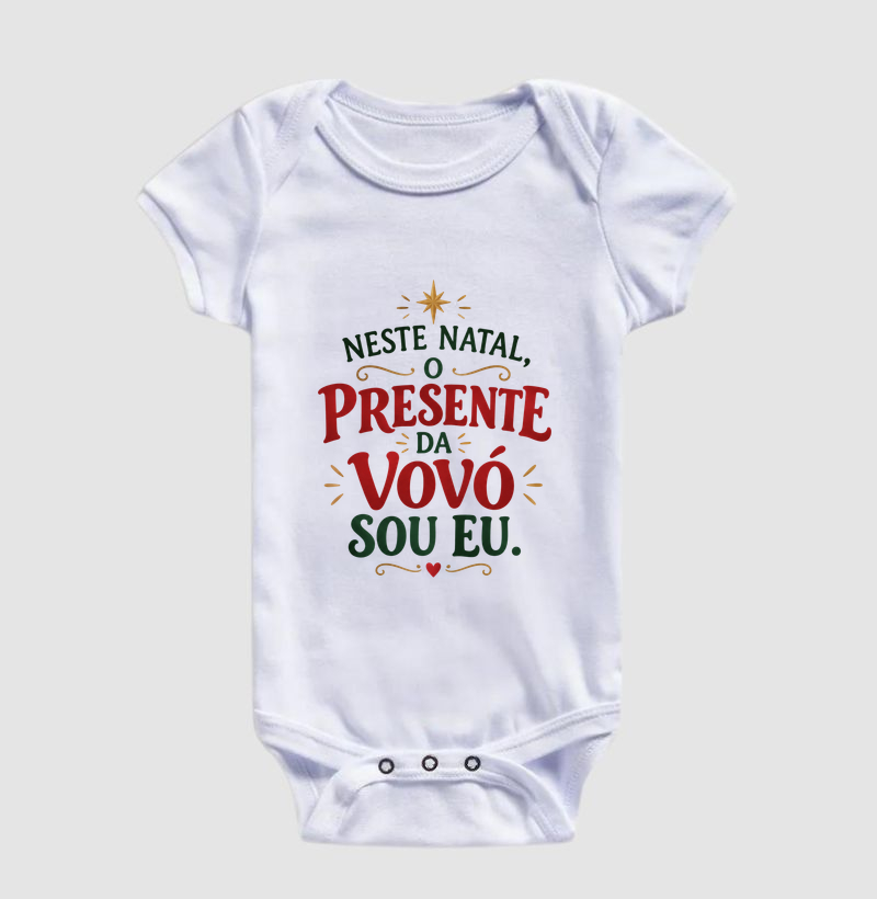 Neste natal o presente da vovó sou eu