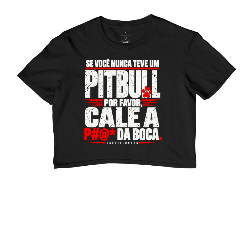SE VOCÊ NUNCA TEVE UM PITBULL POR FAVOR, CALE A P#@* DA BOCA - Cropped