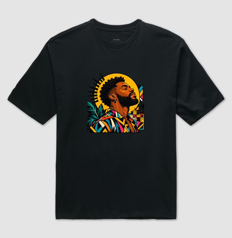 Luz e Raça — Camiseta Oversized