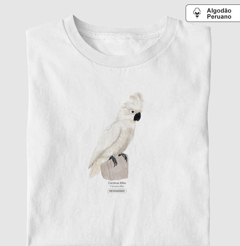 Love Friends - Cacatua Alba - Algodão Peruano