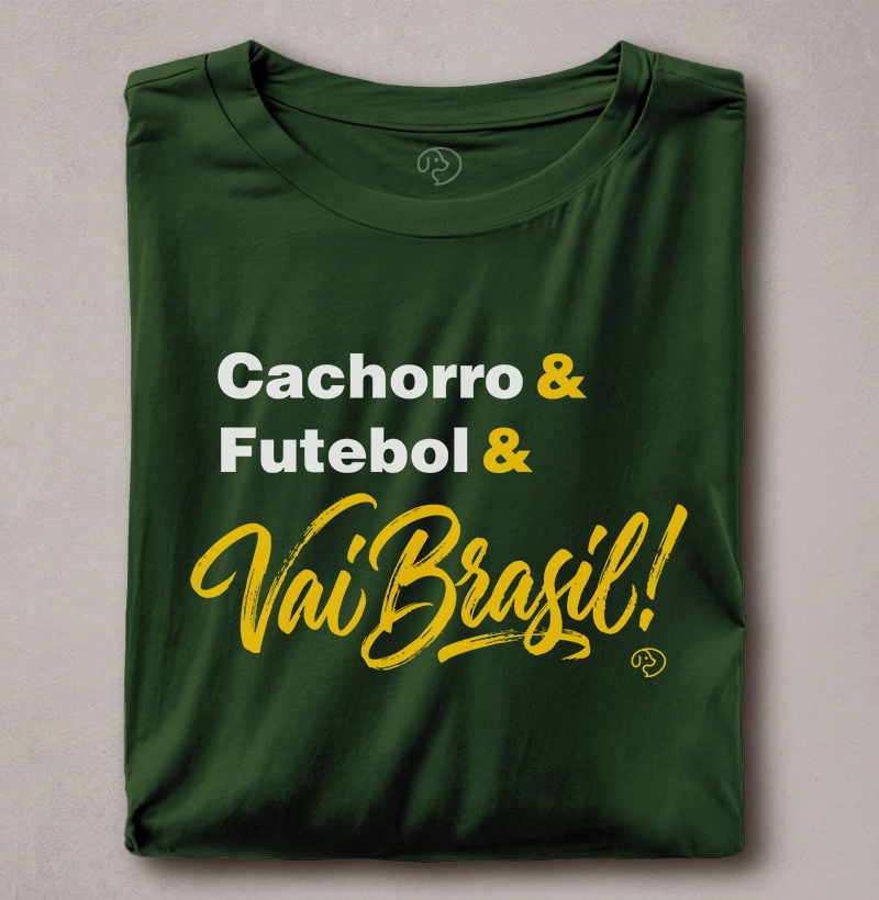 Cachorro & Futebol & Vai Brasil!