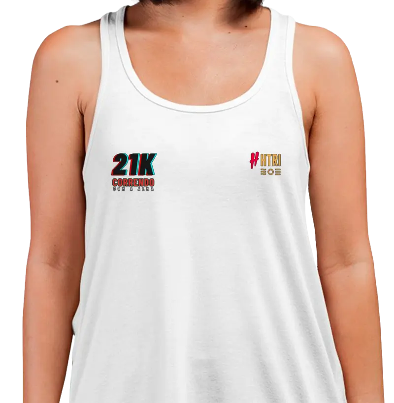 🟣 Camiseta 21K — Correndo com a alma