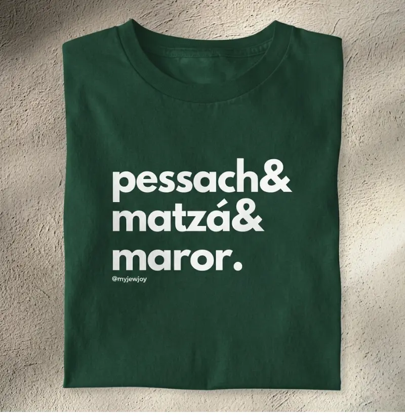 Pessach, Matzá & Maror (português)
