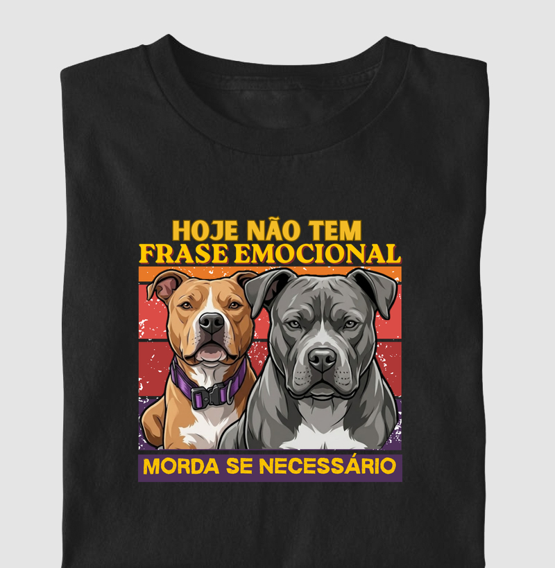 HOJE NÃO TEM FRASE EMOCIONAL MORDA SE NECESSÁRIO