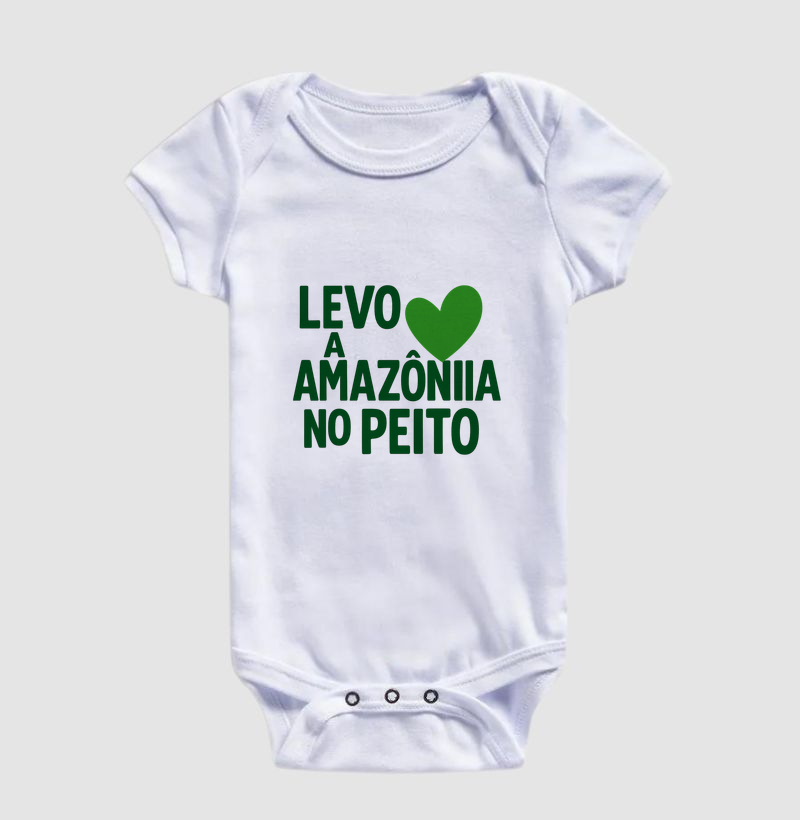 Levo a Amazônia no peito 