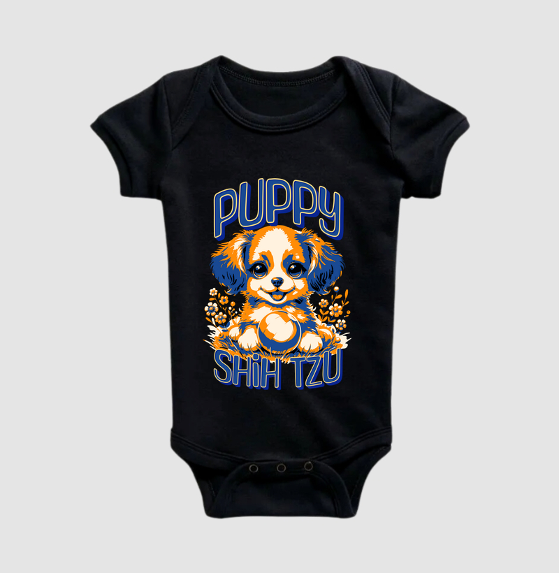 Body Infantil Puppy Shih Tzu
