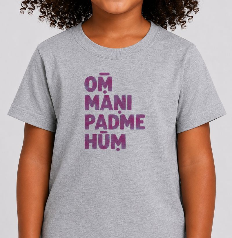 Om Mani Padme Hum - Camiseta Infantil
