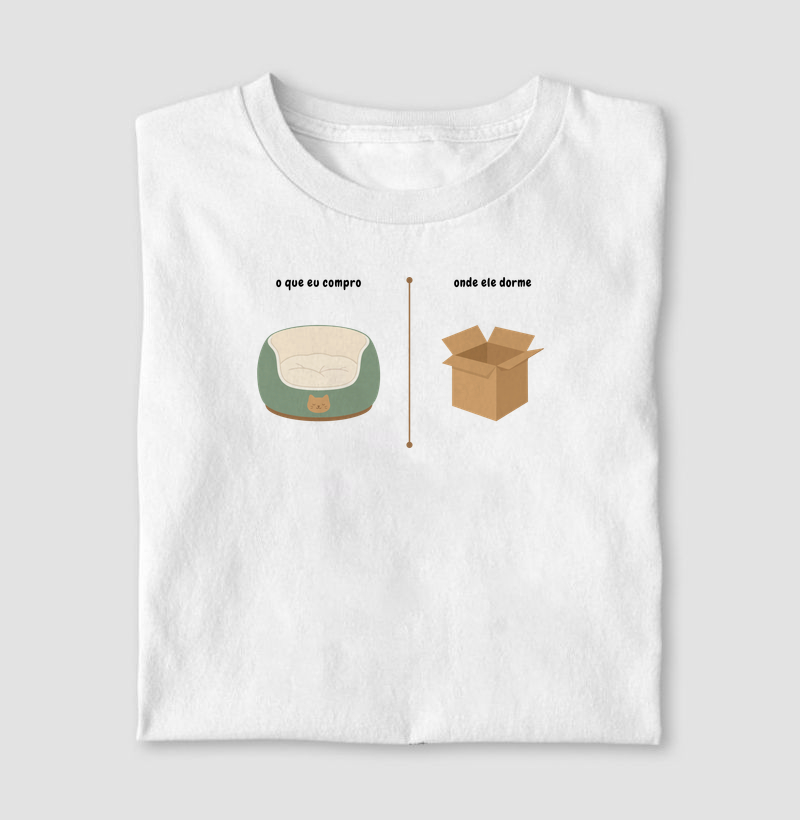 o que eu compro - onde ele dorme