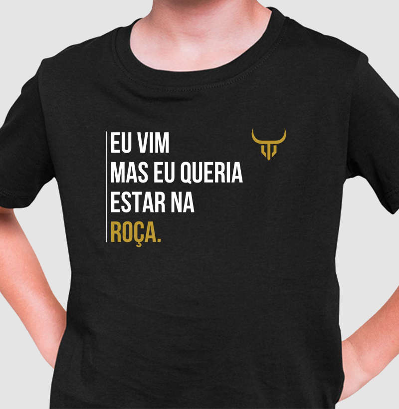 Eu vim mas eu queria estar na roça