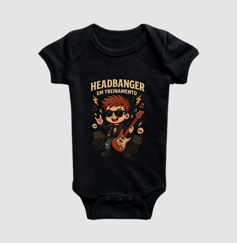 Headbanger em treinamento