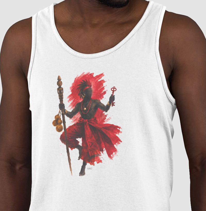 Camiseta Exu das Chaves e dos Caminhos – Coleção Orixás
