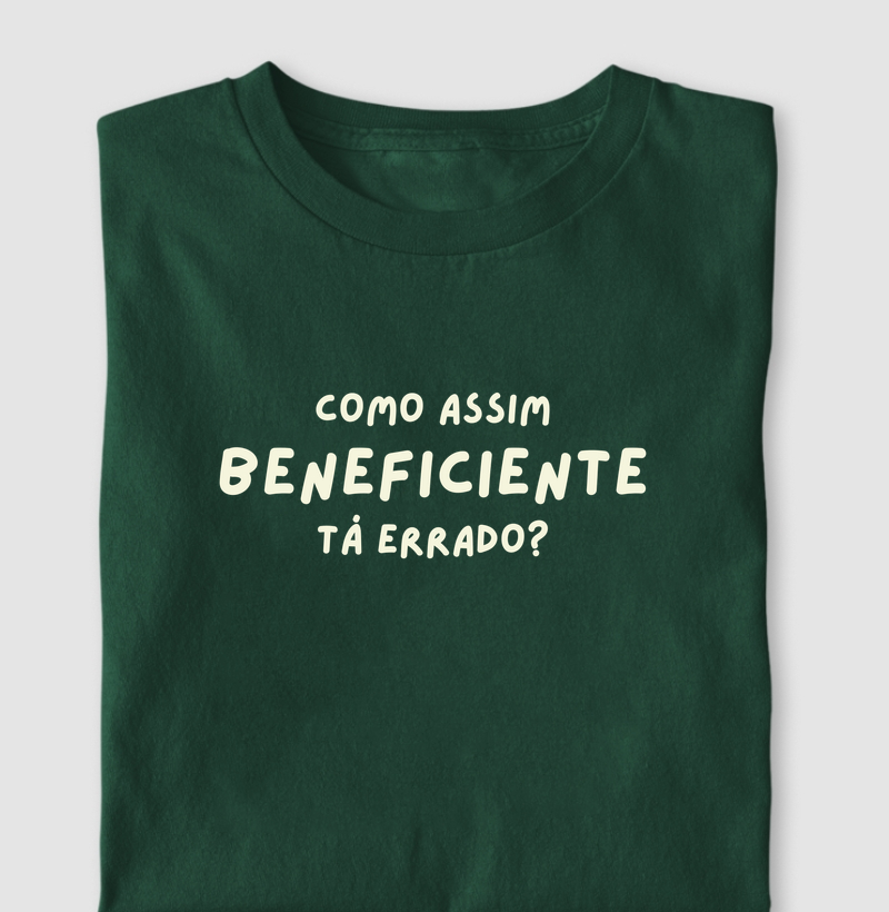 Beneficiente - Camiseta