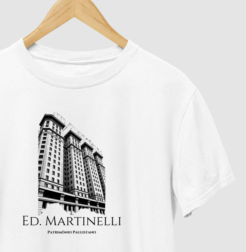 Edifício Martinelli - Patrimônio Paulistano - Camiseta