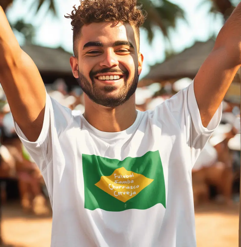 Futebol, Samba, Churrasco e Cerveja.