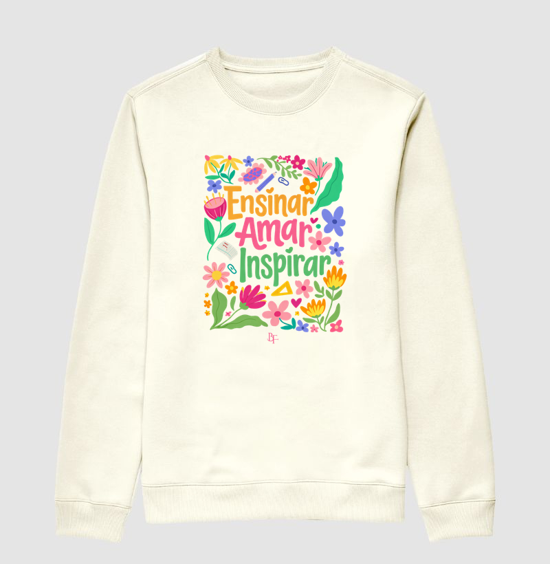 Ensinar Amar Inspirar - Com Flores