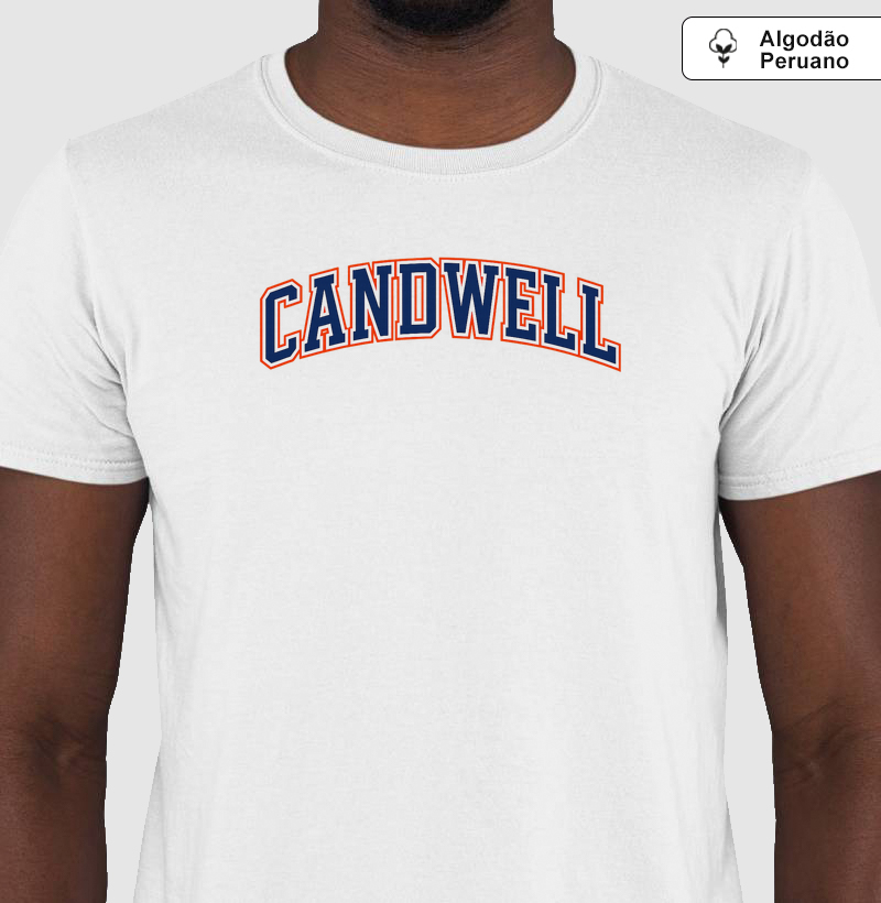 Camiseta Candwell Varsity  | Algodão Peruano 